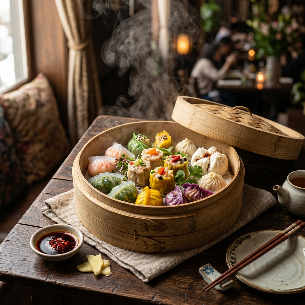 Traditionelles Dim Sum