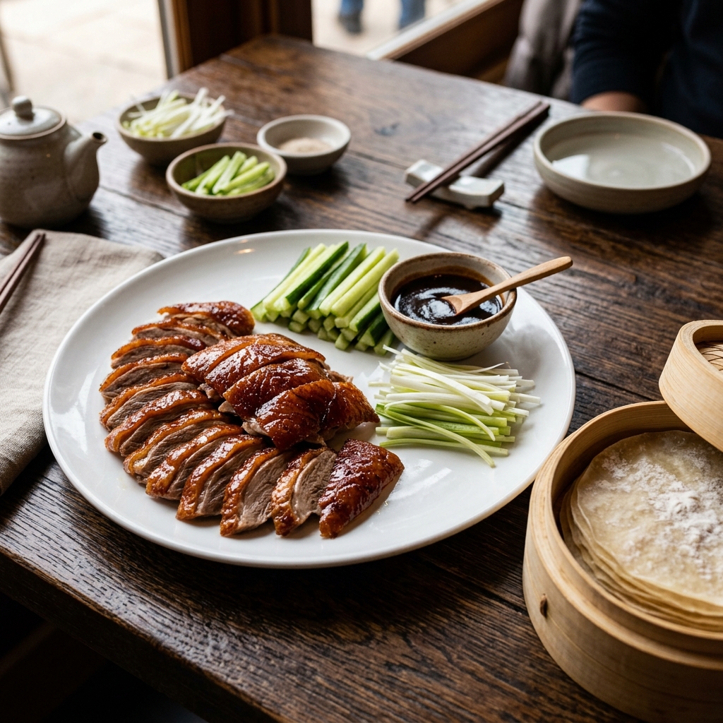 Traditionelle Peking-Ente